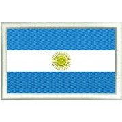 Patch Bandeira da Argentina - 8x5 cm