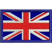 Patch Bandeira da Grã Bretanha - 8x5 cm