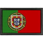 Patch Bandeira de Portugal - 8x5 cm