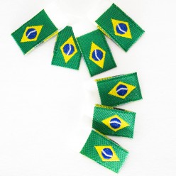Etiquetas bandeirinha (lateral) Alta Definição - Brasil - 200 unid