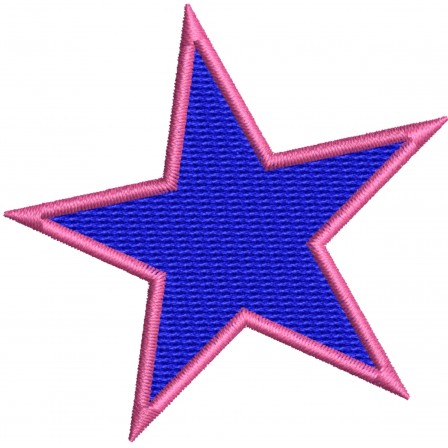 Patch Estrela 6 x 6 Cm