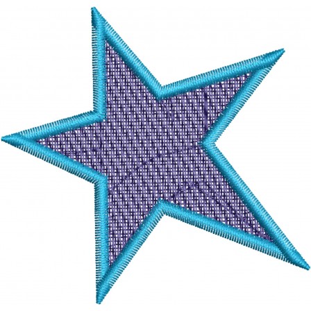 Patch Estrela 8,5 x 8 Cm