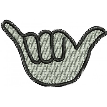 Patch Hangloose 6,5 x 4 Cm