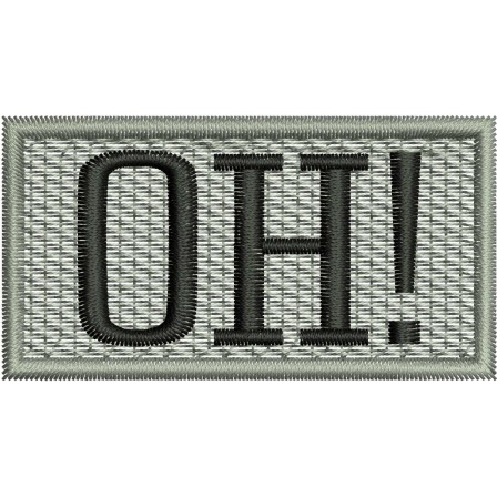 Patch OH! 7,5 x 4 Cm
