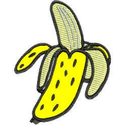 Patch "Banana" 7 x 5,5 CM- Termocolante