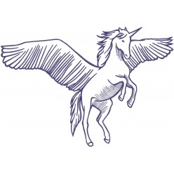 Patch Pegasus 36 x 25 Cm