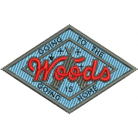 Patch Woods 7 X 4,5 Cm