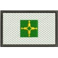 Patch Bandeira Brasília 8 X 5 Cm