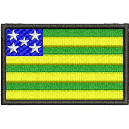 Patch Bandeira Sergipe 8 X 5 Cm
