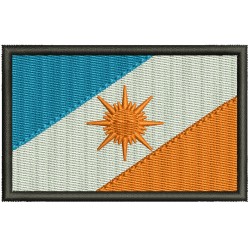 Patch Bandeira Tocantins 8 X 5 Cm