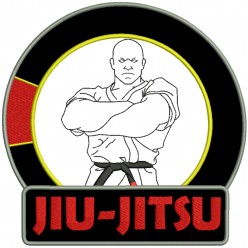 Patch Jiu-Jitsu 22,7 X 22,7 Cm