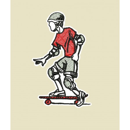 Patch "Skate" 4,5 X 7,5 Cm