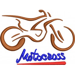 Patch Moto Cross 9,8 X 7,3